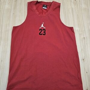 Nike Red Jordan Tank Top Medium